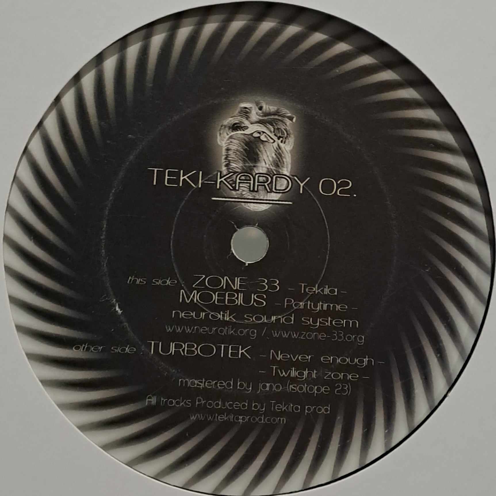 Teki-Kardy 02 - vinyle freetekno